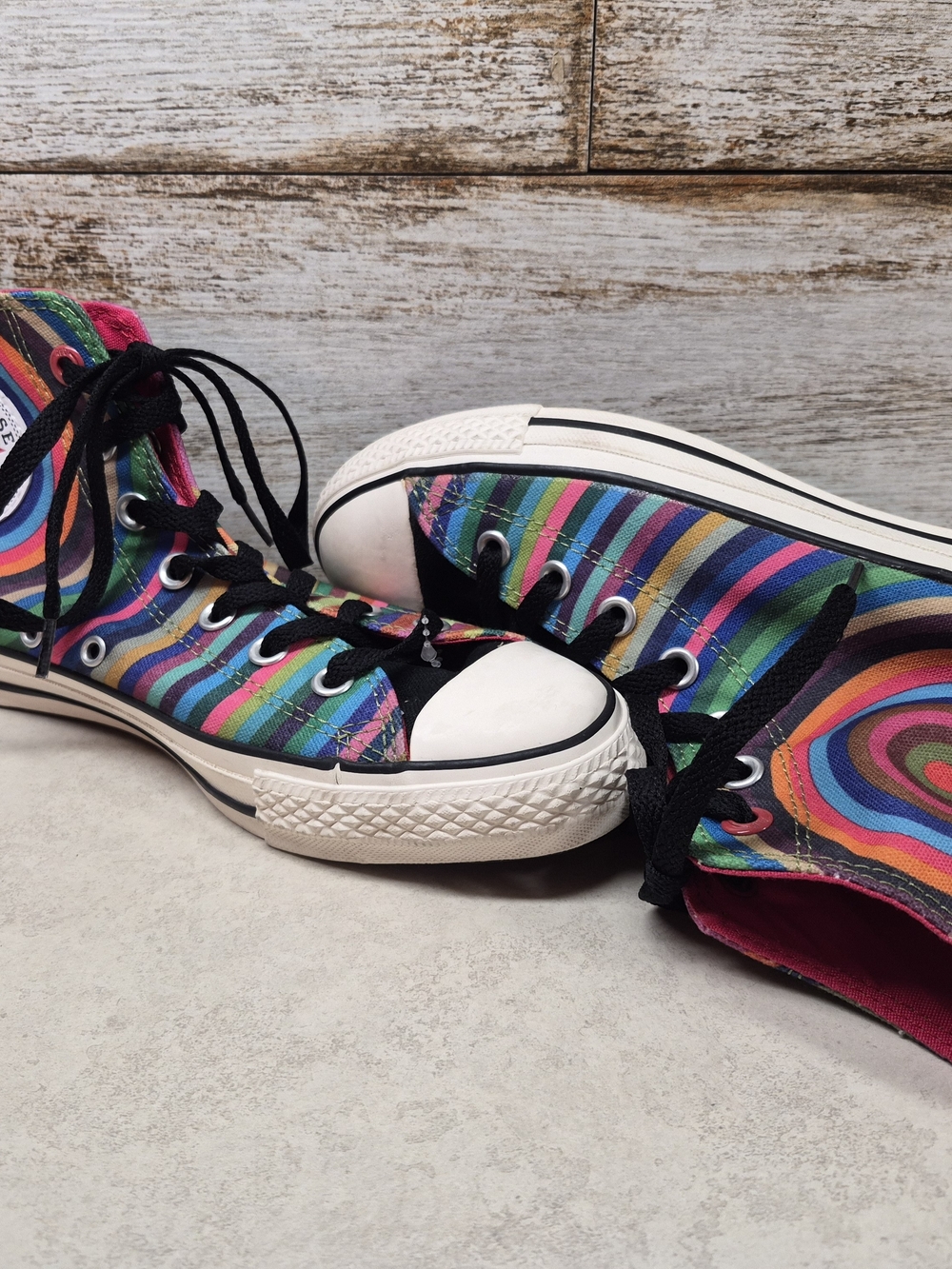 Converse All Star Rainbow Chuck Taylor RED EDITION.